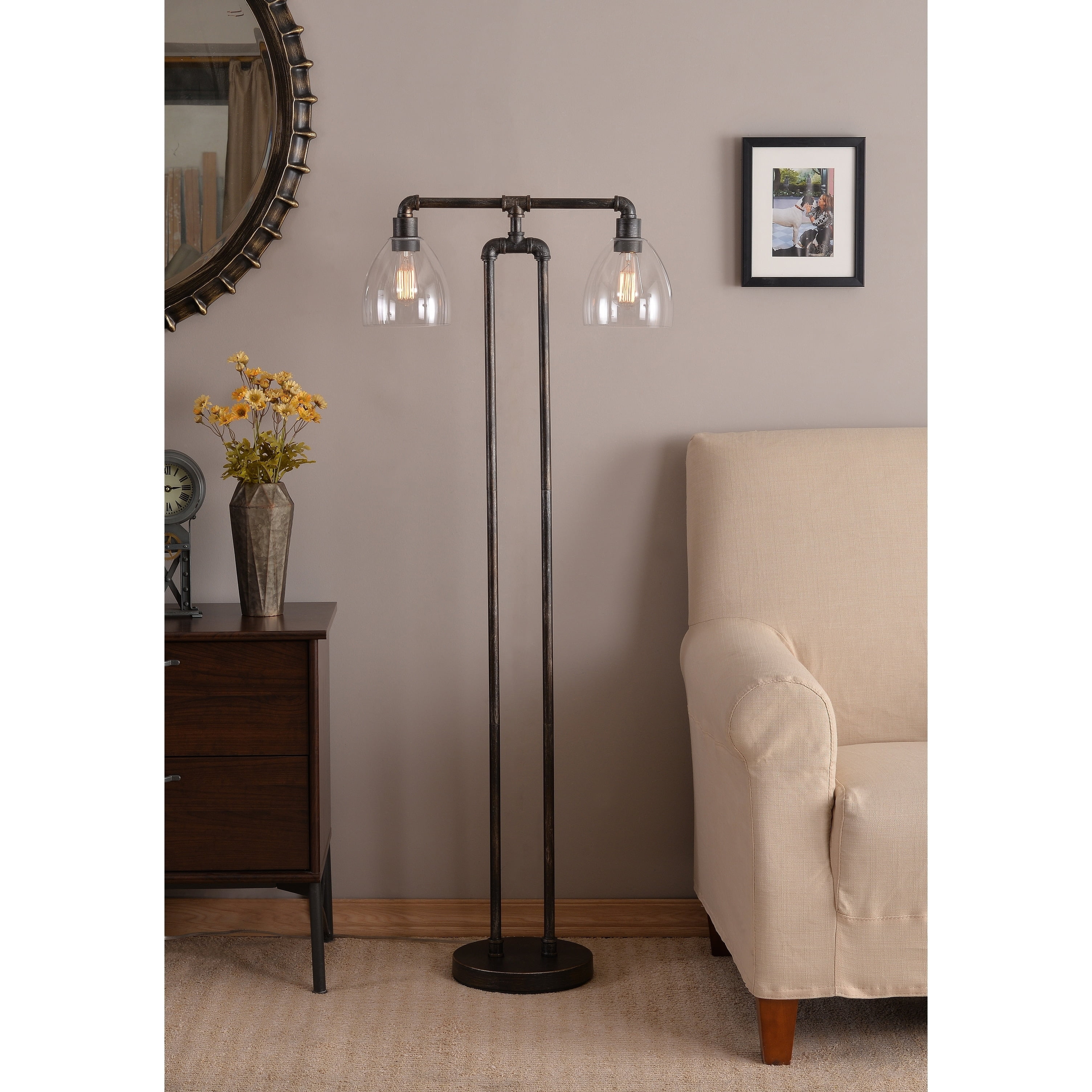 Design Craft Piper 55 25 Floor Lamp Vintage Metal