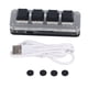 thumbnail image 2 of Mini Teclado, Mini Teclado Programable 4 Teclas Mecánico USB C Interruptor Rojo A Prueba De Polvo Para Juegos, 2 of 7