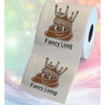 thumbnail image 2 of Printed TP Fancy Living Printed Toilet Paper Gag Gift – Funny Toilet Paper Roll For Prank, Surprise, Bathroom Decor, Novelty Gift For Men, Women, Friends, Family, Birthday Party – 500 Sheets, 2 of 7