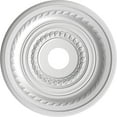 thumbnail image 5 of Ekena Millwork 19"OD x 3 1/2"ID x 1"P Cole Thermoformed PVC Ceiling Medallion (Fits Canopies up to 5 1/8"), Universal Aged Metallic Rust, 5 of 10