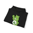 thumbnail image 2 of Green Care Bear 420 Hoodie - Adult Care Bear Hooded Sweatshirt, 2 of 3