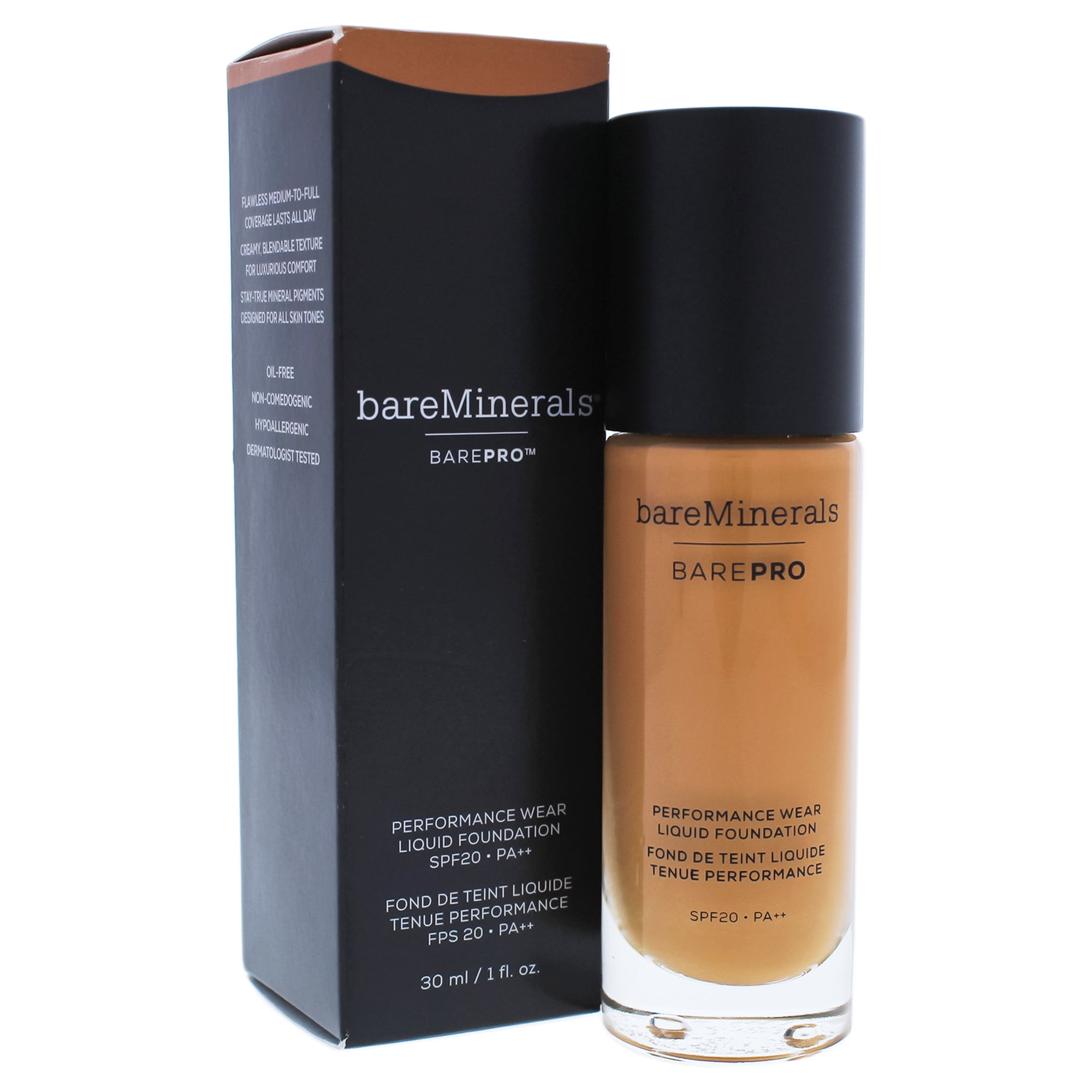 Barepro Performance Wear Liquid Foundation SPF 20 - 26 Chai by bareMinerals for Women - 1 oz Foundat