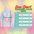 thumbnail image 3 of DARESAY Womens Tie Dye Pullover Fleece Sweatshirts Reg and Big Mens Up to 5XL, 3 of 5