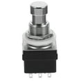 thumbnail image 5 of CTIRCHIU Effect Pedal Footswitch Topper Guitar Footswitch Silver 1Pack, 5 of 5