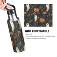 thumbnail image 4 of Yayeee 20oz Insulated Water Bottle Double Wall Stainless Steel with Flip Straw Lid, Autumn Ghost Pattern, 4 of 7