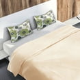 thumbnail image 5 of Yayeee Pillowcase King Size Set of 2 Satin Wrinkle Resistant Pillow Case, Retro Flower Print, 5 of 8
