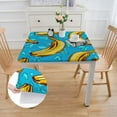 thumbnail image 2 of Acheng Bananas Square Tablecloth 100% Polyester Fiber 40*40, 2 of 8