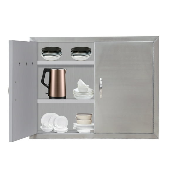 CuisinSmart Kitchen Cabinet, Stainless Steel. 31''