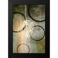 thumbnail image 2 of Marcon, Michael 13x18 Black Modern Framed Museum Art Print Titled - Connections II, 2 of 5