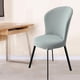 thumbnail image 5 of Cubierta de Silla de Comedor CUBRADA CURVADA CURVADA CURVADA Funda para Comedor Gris claro Gloria funda de asiento, 5 of 6