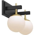 thumbnail image 5 of Varaluz Allie 2-Lt Bath - Black/Satin Brass, 5 of 5