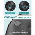 thumbnail image 3 of Durable Tpu Coated Fabric Pillow, Ultralight Inflatable Camping And Travel Companion, Quick Inflate Deflate For Spontaneous Adventures, Ergonomic Neck Support, Soft Elastic, 3 of 8