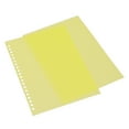 thumbnail image 1 of Couverture de Feuille Transparente 50 Pcs Protecteur de Feuille Papier Reliure Couverture de Présentation Design Épuré, 1 of 5