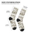 thumbnail image 3 of Vsdgher Rice Harvest Unisex Crew Socks Lightweight Breathable Ventilation Ankle Socks, Mid-calf socks for Daily, 3 of 7