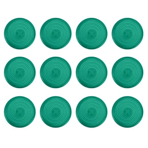 ZOUSSIQI 12pcs Arcade Button Cover Replace Mechanical Push Button Cover for Kailh for Cherry for TTC for Akko for Glorious Switches Green EL225#15624