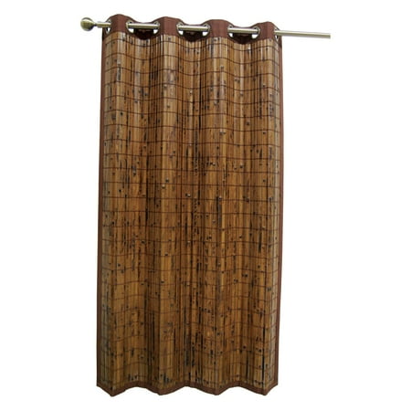 Versailles Tortoise Shell Bamboo Grommet Top Panel