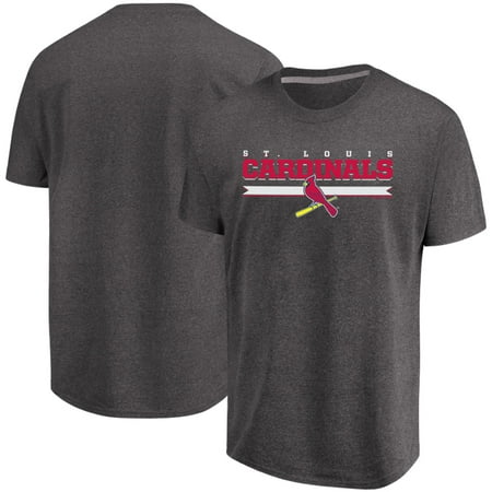 Men's Majestic Heathered Charcoal St. Louis Cardinals All Pride (Best Delivery Food St Louis)