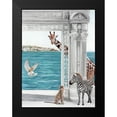 thumbnail image 2 of Urban Road 19x24 Black Modern Framed Museum Art Print Titled - The Message Art Print, 2 of 5