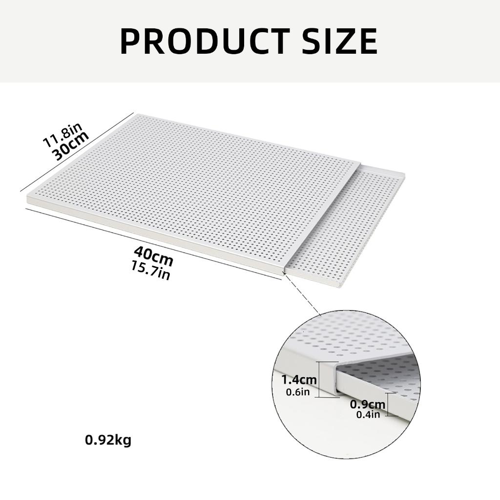 hejhncii Set Of 2 Aluminum Oven Baking Sheet Puff Pastry Tray Nonstick Perforated Dish for Meat and Dessert Mille Feuille Pans