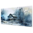 thumbnail image 2 of Designart "Marvels of Winter Snow I" Landscapes Art Living Room Set, 2 of 5