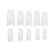 thumbnail image 1 of 500 piezas estilo natural francés uñas postizas Color natural Artificial cubierta completa puntas de uñas postizas, 1 of 5