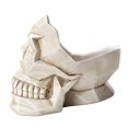 thumbnail image 3 of Soporte para teléfono Zulema de resina organizador de Almacenamiento decoración artística blanco calavera, 3 of 8