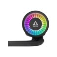 thumbnail image 5 of ARCTIC COOLING Liquid Freezer III - 360 A-RGB (Black): All-in-One CPU Water Cooler with 360mm radiator and 3x P12 PWM PST A-RGB fan, compatible Intel LGA1700, 1851 and AMD AM4, AM5 - Black color, 5 of 5
