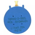 thumbnail image 3 of Estable Se instala fácilmente Estabiliza tu voltaje Potenciómetro multivuelta de 5K Ohm potenciómetro ajustable duradero para el hogar de fábrica ANGGREK Otros, 3 of 8