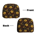 thumbnail image 3 of Headrest Covers for Cars Accessories Interior for Women Men 2Pcs - Fall Daisy Leaf Head Rest Cover for Car Decorations, Car Headrest Cover for Car Decor Interior, 3 of 8
