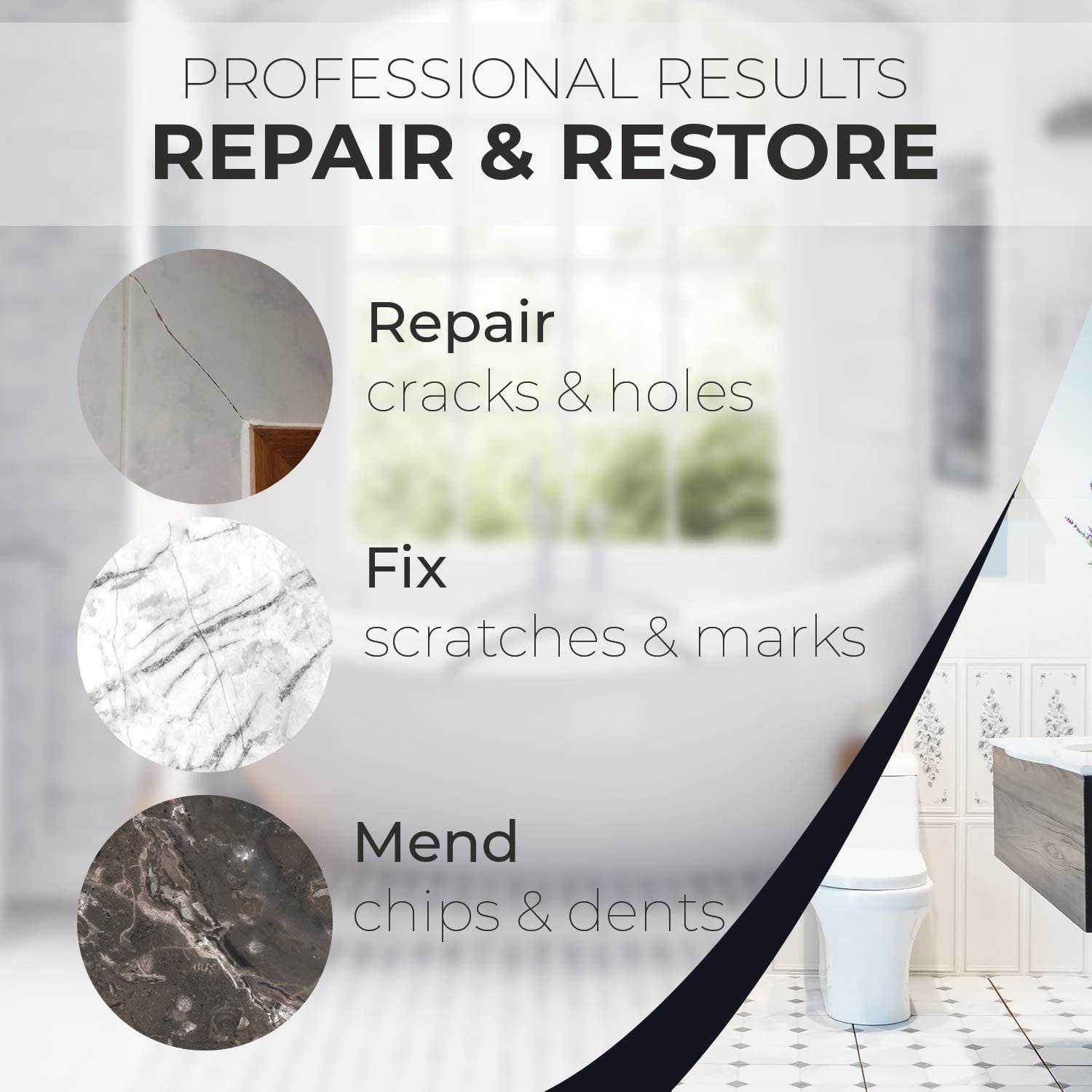 Tile Repair Kit Stone, Ceramic Tile Floor Repair Kit