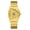 Gold, variant on Wormhole concept men's watch, triangular shape, high-end, trendy, unique hip-hop niche design, quartz watch, silver hollow men's wristwatch