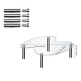 thumbnail image 1 of Lefu Transparent Acrylic Display Shelf Wedding Cupcake Handmade Display Shelf, 1 of 9