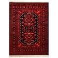 thumbnail image 1 of Dynamic Rugs CR71016223090 Crown Rugs, Red & Black - 6.7 x 9.6 in., 1 of 1