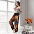 thumbnail image 5 of Sikiie Gold Flame Pattern Wolf Women’s Ultra-Soft Comfy Lounge Pants Sleepwear Comfy Lounge Pants Drawstring Sleep Bottoms with PocketsLarge, 5 of 6
