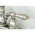 thumbnail image 3 of Kingston Brass KB1606AL Heritage 4 in. Centerset Bathroom Faucet, Polished Nickel, 3 of 5