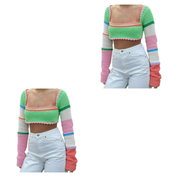 Minnieouse All Trend Match Tela transpirable Patrón de rayas Elasticidad Pantalones cortos de algodón de punto Patrón de rayas clásico Type2 NO2