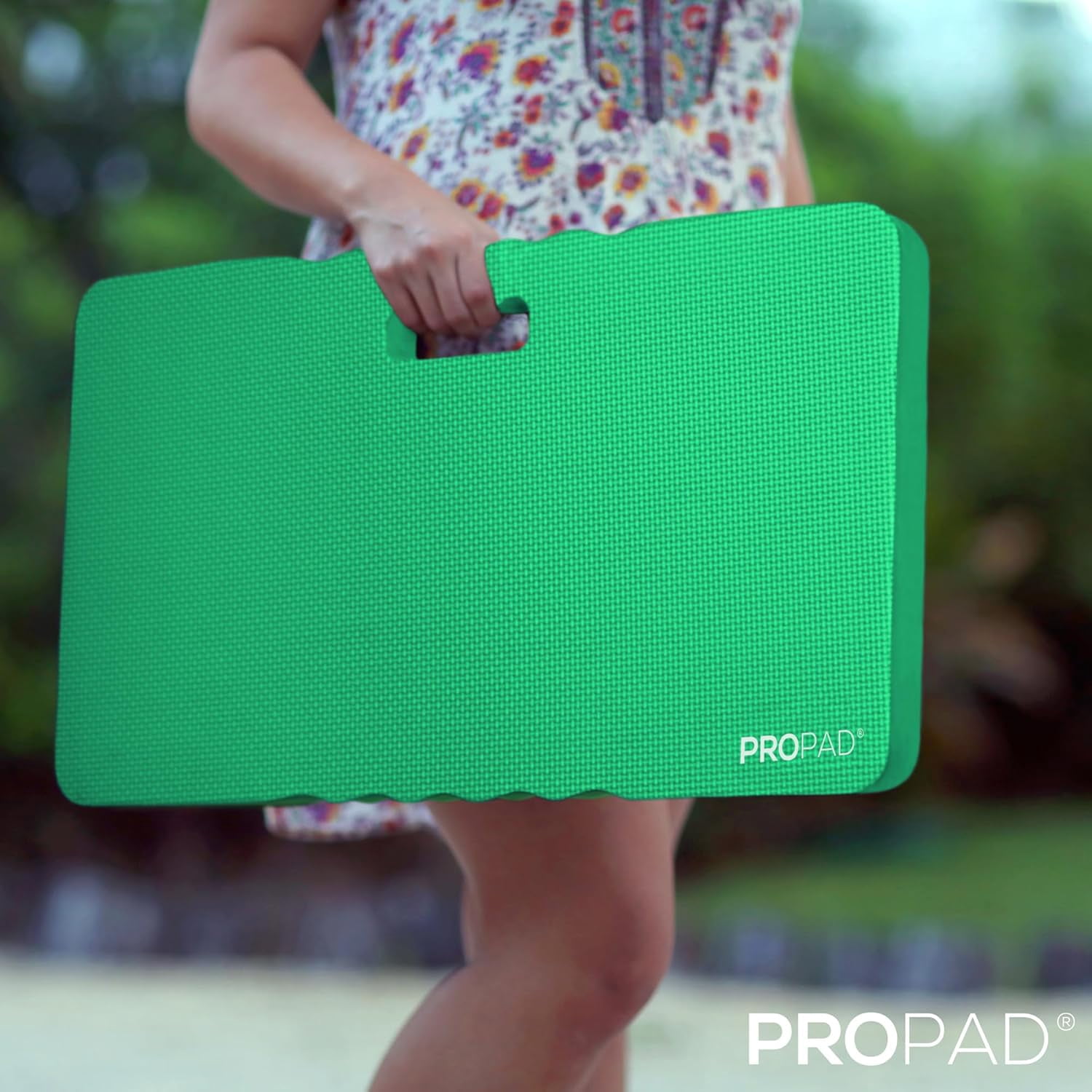 Thick Kneeling Pad, Garden Kneeler for Gardening, Bath Kneeler for Baby Bath, Kneeling Mat for Exercise & Yoga, Knee Pad for Work, Floor Foam Pad, 2X Large (XXL) 24 x 14 x 1.5 Inches, Green