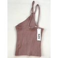 thumbnail image 2 of 525 America Braided One Shoulder Rib Tank Beige ( S ), 2 of 2