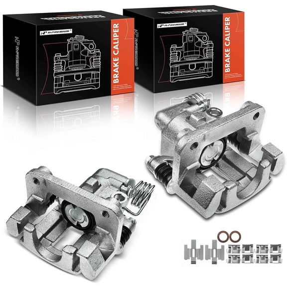 A-Premium Brake Caliper Assembly with Bracket Compatible with Ford Mustang SVT Cobra 1994-1998 Rear Left and Right 2-PC Set