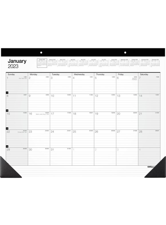 Desk Pad Calendar in Calendars