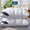 White, variant on Bed Pillows 2-Pack Luxurious Hotel-Quality Pillows,Resistant to Flattening, All-Season,Gray