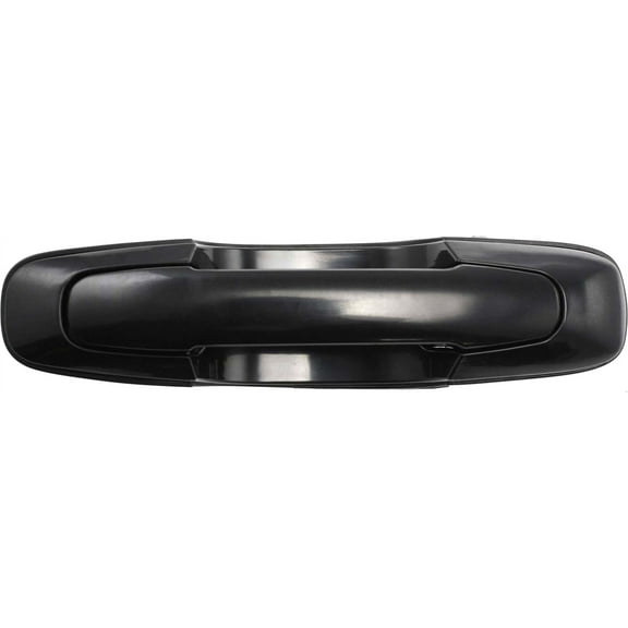 Exterior Door Handle Compatible with 1999-2005 Suzuki Grand Vitara Front or Rear, Driver Side Sport Utility Smooth Black