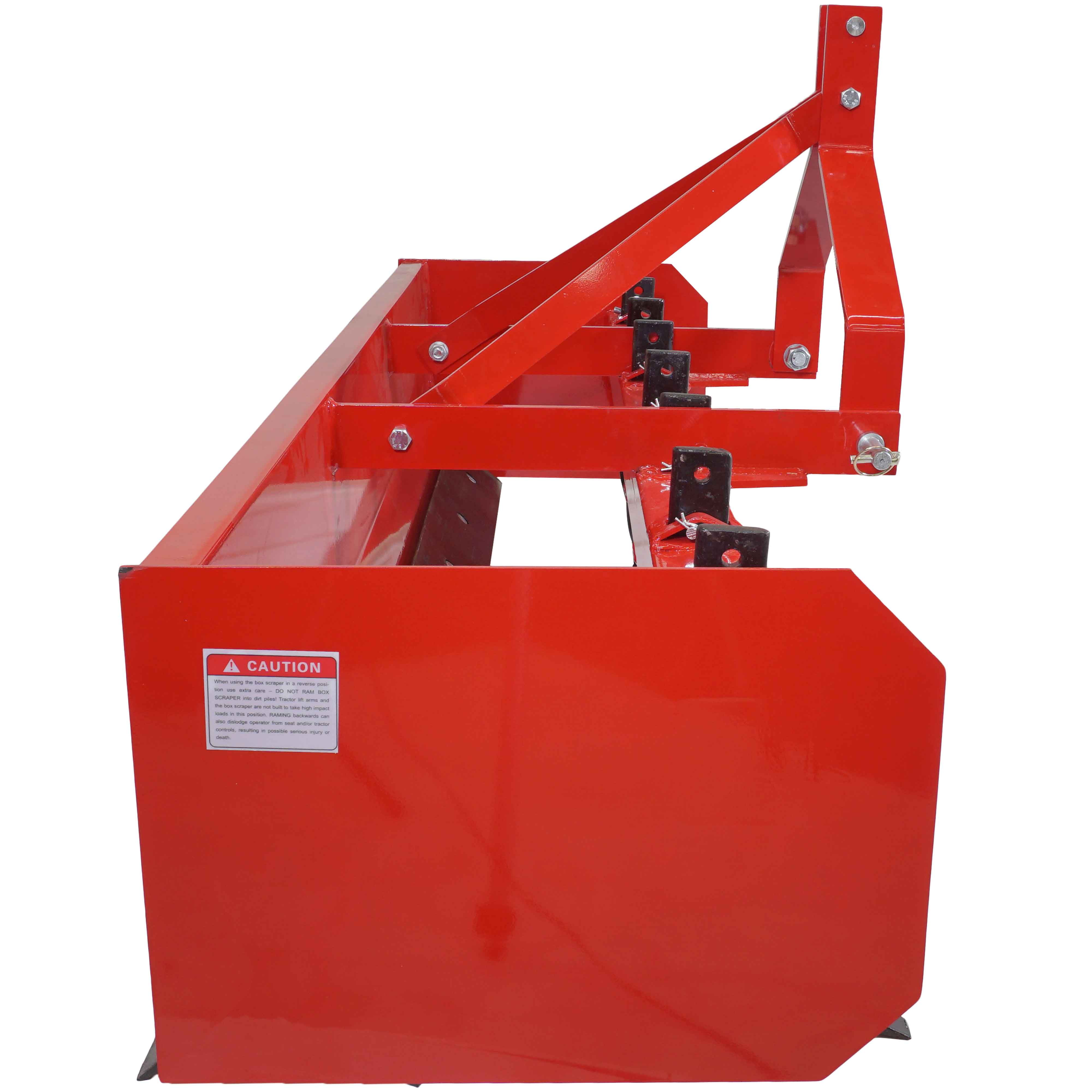 Titan 4-7 Box Blade Tractor Attachment Category 1 Cat 0 Scarifier Shank