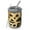 Gold And Black, variant on 12oz Coffee Tumblers Gold and Black Of Leopard Print Stainless Steel Vacuum Insulated Travel Tumbler Coffee Cups Mug with Lid and Straw with Cleaning Brush for Cold & Hot Drinks