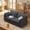 Gray, variant on 75" Corduroy Cloud Loveseat, 2 Seater Sofa with Removable Washable Cover for Living Room/Bedroom/Apartment, Breathable, Pet Friendly Comfy Couch, Beige