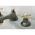 thumbnail image 5 of Kingston Brass NS4469BX Water Onyx  Widespread Lavatory Faucet Nickel/Brass, 5 of 6