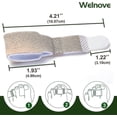 thumbnail image 2 of 6-pack Of Hammer Toe Straighteners For Straightening Hammer Toes, Broken Toes, Crooked Toes And Overlapping Toes, 2 of 3