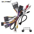 thumbnail image 1 of SKYFAME Car 16pin Wiring Harness Adapter Canbus Box Decode Android Radio Power Cabler For Land Rover Discovery 3, 1 of 1