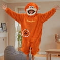 thumbnail image 3 of Big Mouth Monster Onesie Adult Novelty Funny One-Piece Pajamas, 3 of 12