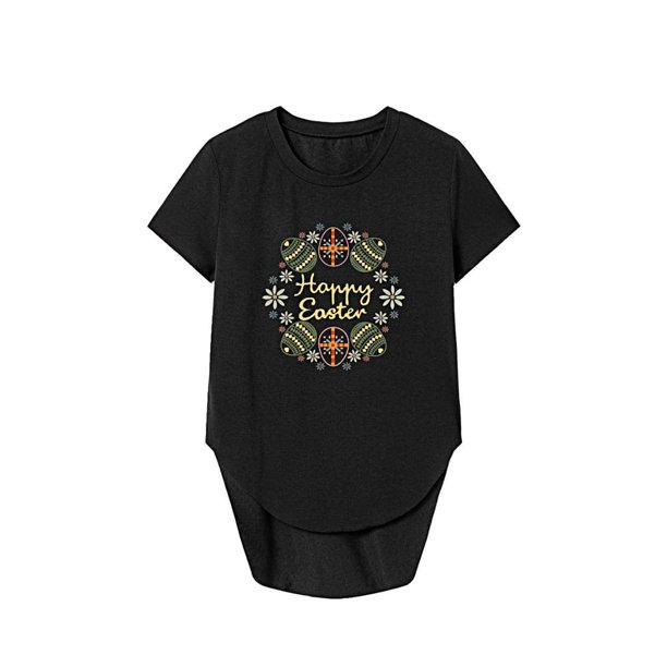 Camiseta para mujer con cuello redondo, camiseta básica transpirable para ir de compras y vacaciones XL